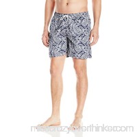 Trunks Men's San O 6.5 Inch Pattern Swim Marine Off White B07NH8V7XW